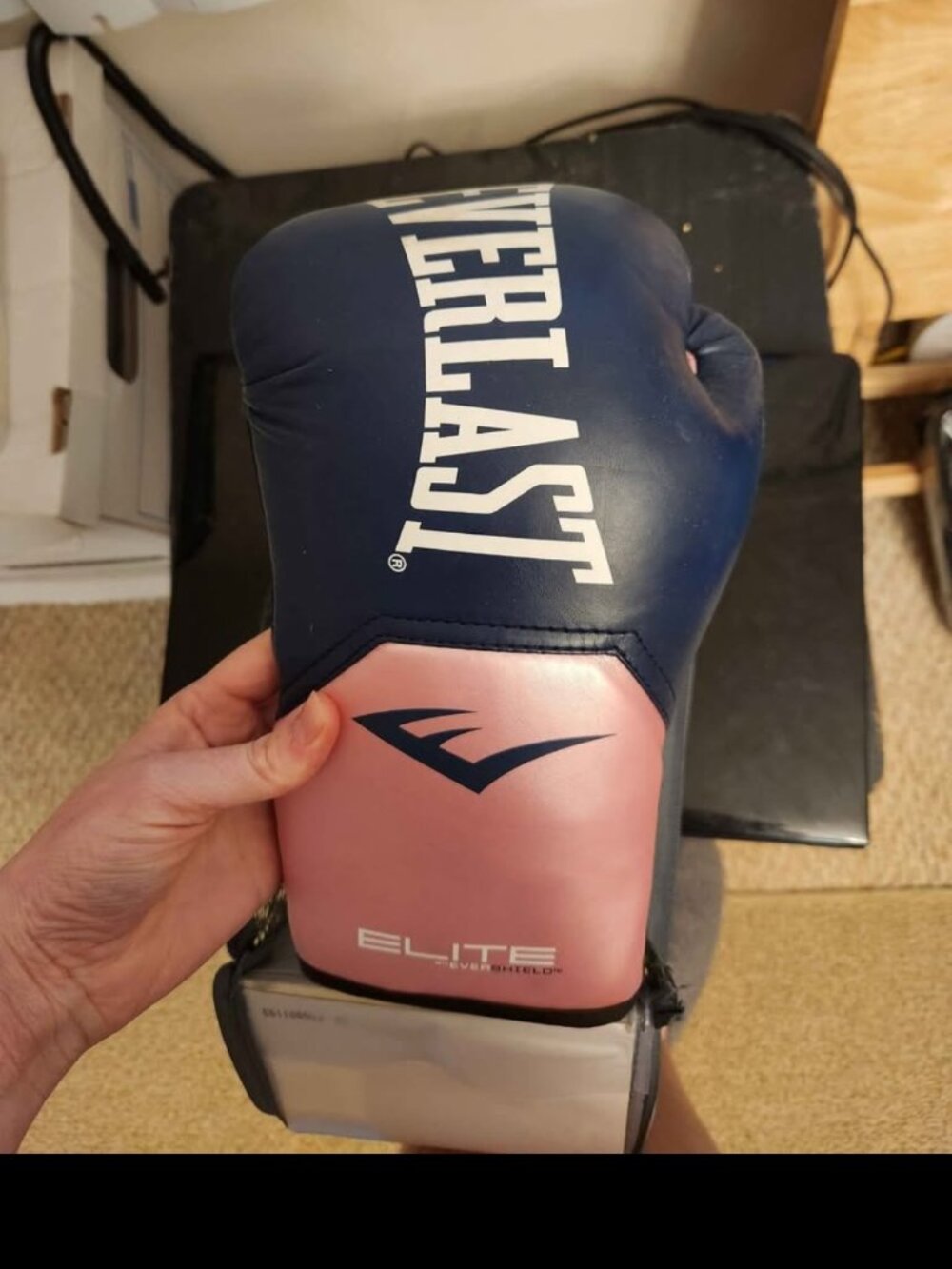 Everlast elite prostyle training gloves